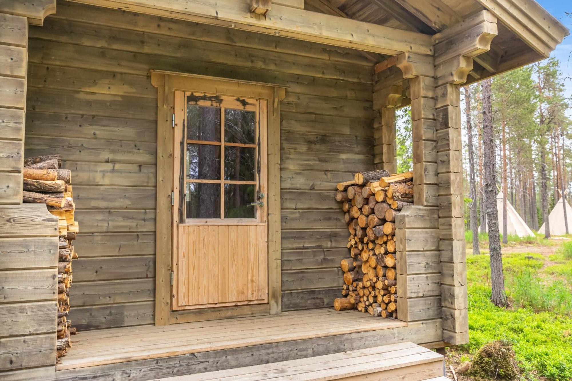 Karhunkierros Cabins & Huts Салла Экстерьер фото